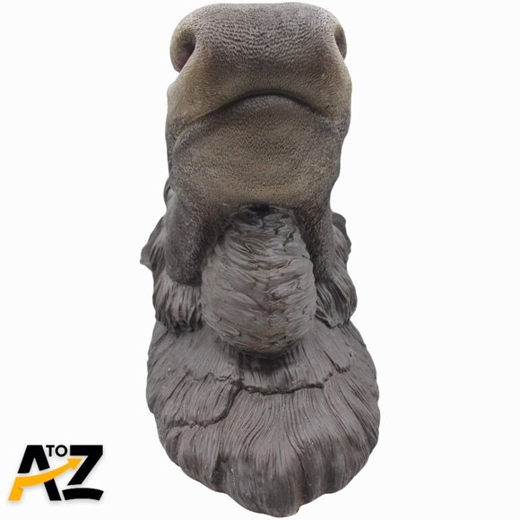 Emperor Moose Head Wall Hanging Statue Figure - Picture 3 of 11